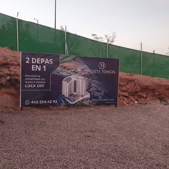 Estructura publicitaria instalada en Querétaro - proyecto 11